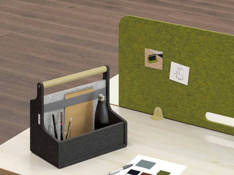 YOUME - Recycled PET stationery organizer by Manade