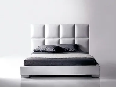 ORAZIO - Bed with upholstered headboard by Marac