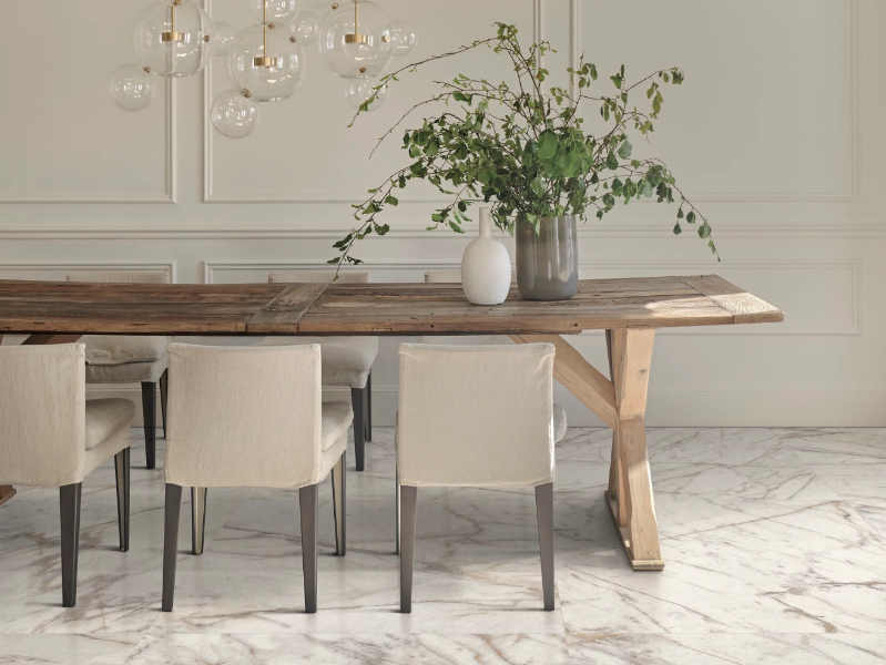 FABULA - Porcelain stoneware wall/floor tiles with marble effect by MARAZZI