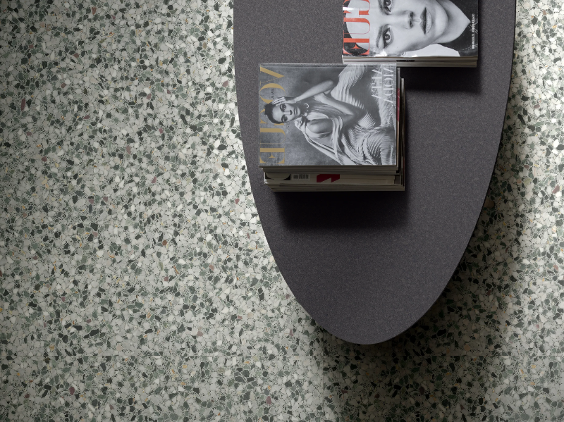 GRANDE MARBLE LOOK - Porcelain stoneware flooring terrazzo effect by MARAZZI