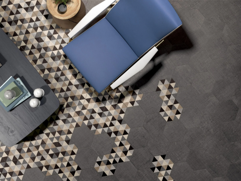 TEXTILE TAUPE - Porcelain stoneware wall tiles / flooring by Marca Corona