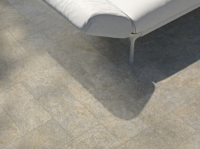 VIE DELLA PIETRA FOEHN - Porcelain stoneware outdoor floor tiles with stone effect by Marca Corona