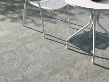 VIE DELLA PIETRA QUARZITE - Porcelain stoneware outdoor floor tiles with stone effect by Marca Corona