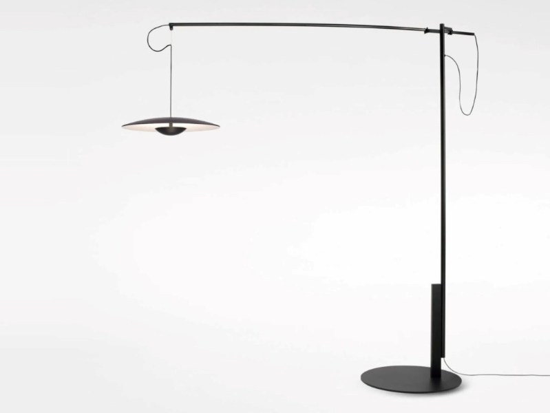 GINGER - LED adjustable metal floor lamp by Marset