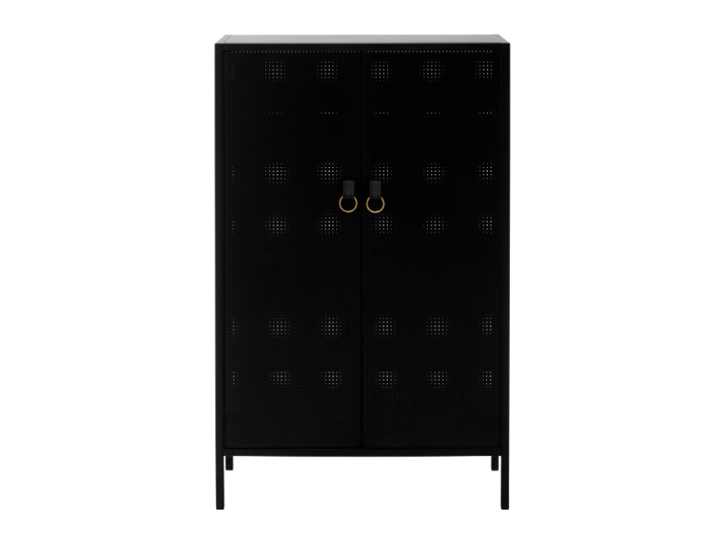 FRANCIS - Painted metal wardrobe with doors by Maze