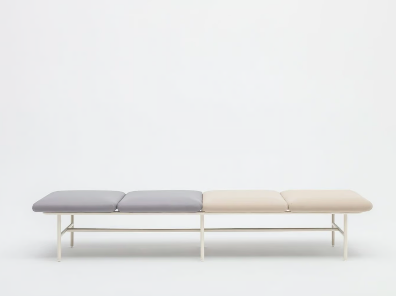AGORA - Backless fabric bench seating by Mdd