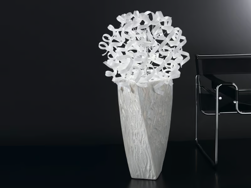 ASTRO - Crystal floor lamp by Metal Lux