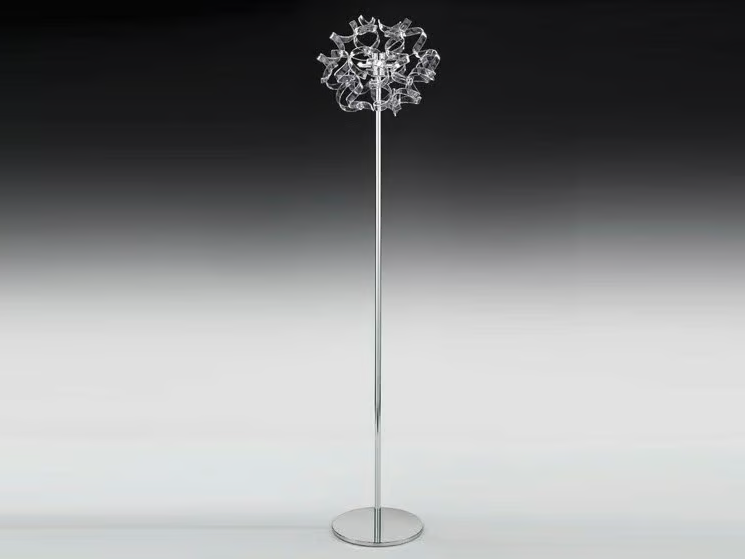 ASTRO - Crystal floor lamp by Metal Lux