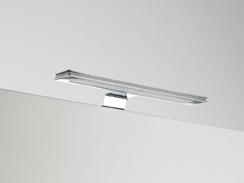 ANIA - LED steel Mirror lamp by Metalarredo