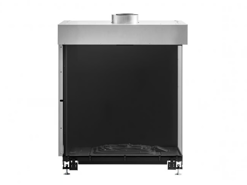 AVENUE MF 800-75 GHE 2S - Corner gas fireplace by Metalfire