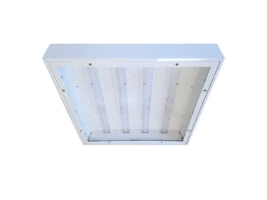 IPER 8615 LENS - LED steel outdoor ceiling lamp by Metalmek