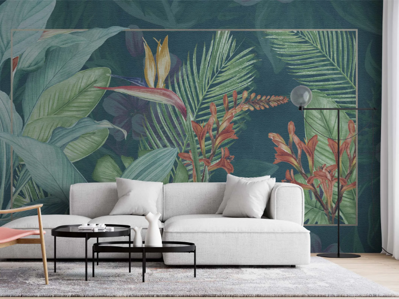 BOTANICAL PICTURE - Panoramic Tropical wallpaper by MILLE997