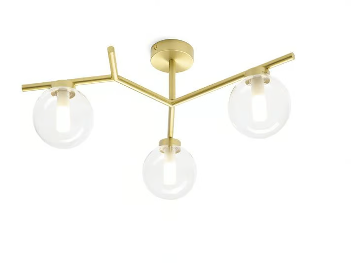 CAMELY - LED Borosilicate glass and metal ceiling lamp by Miloox