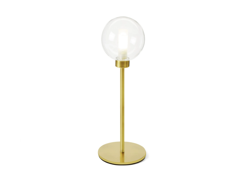 DOM - LED Borosilicate glass table lamp by Miloox