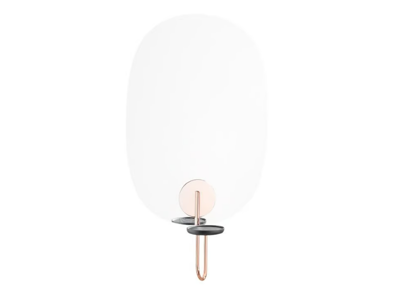 CIGALES - Oval wall-mounted mirror by Miniforms