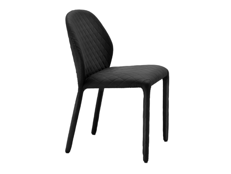 DUMBO - Upholstered leather chair by Miniforms