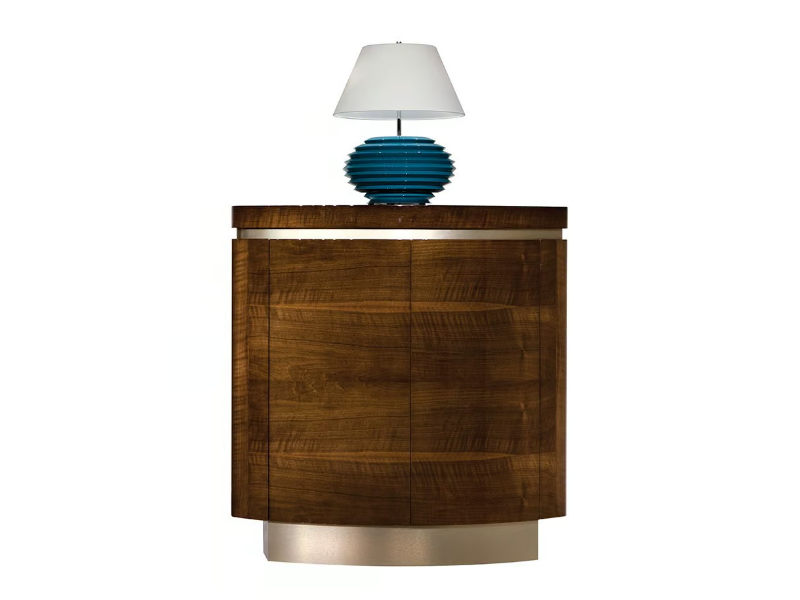 CANOE - Wooden highboard with doors by Mobi