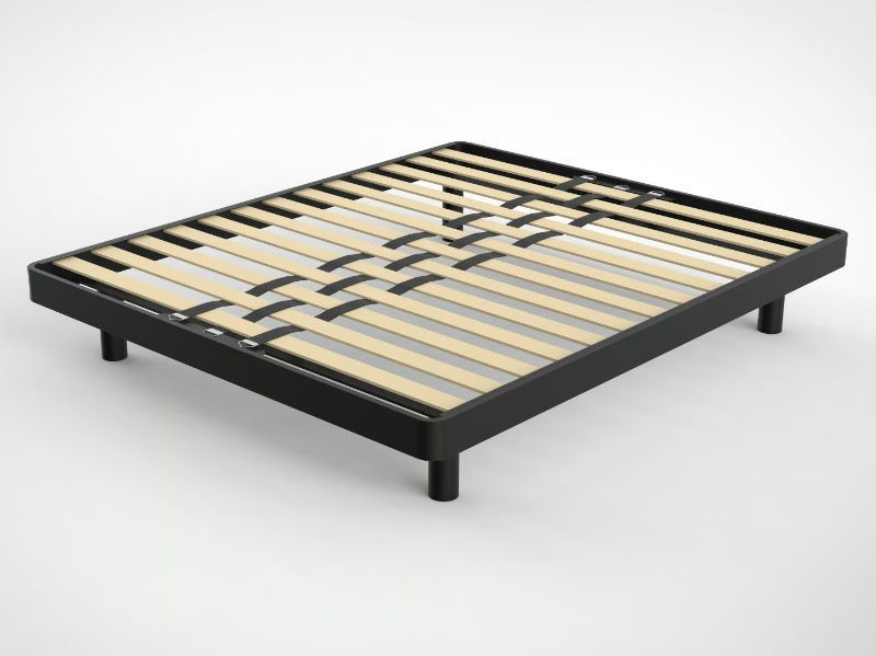 ZEUS GM 03 - Full size metal hotel bed by Mobilspazio
