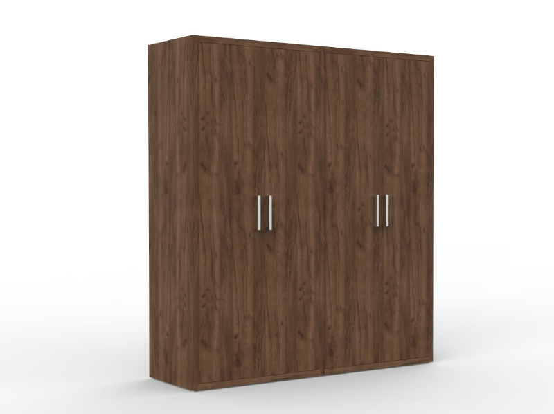 ZEUS PR 204 - Melamine-faced chipboard wardrobe for hotel rooms by Mobilspazio