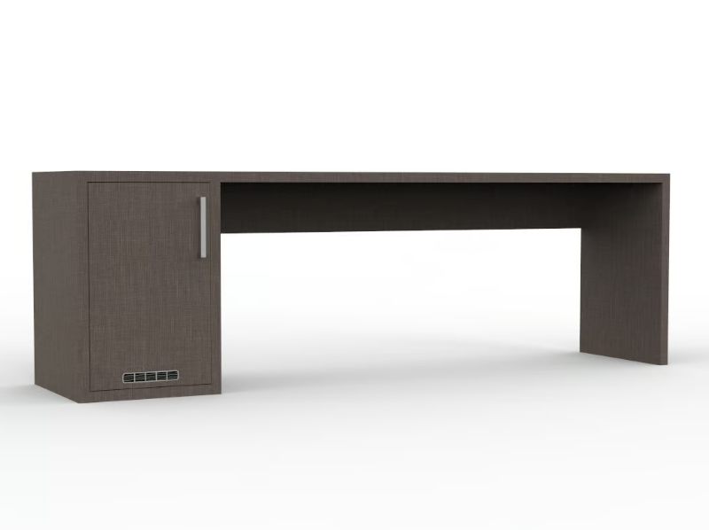 ZEUS SC 17 - Rectangular writing desk for hotel rooms by Mobilspazio