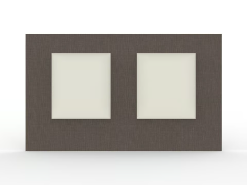 ZEUS TL 32 - Headboard for hotel rooms for double bed by Mobilspazio