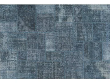 PATCHWORK INDIGO - Patchwork handmade rug by Mohebban