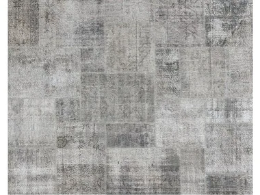 PATCHWORK LIGHT GRAY - Patchwork handmade rug by Mohebban
