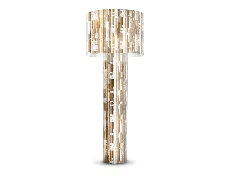 LOL-05 - Contemporary style glass-fibre floor lamp by MOMENTI