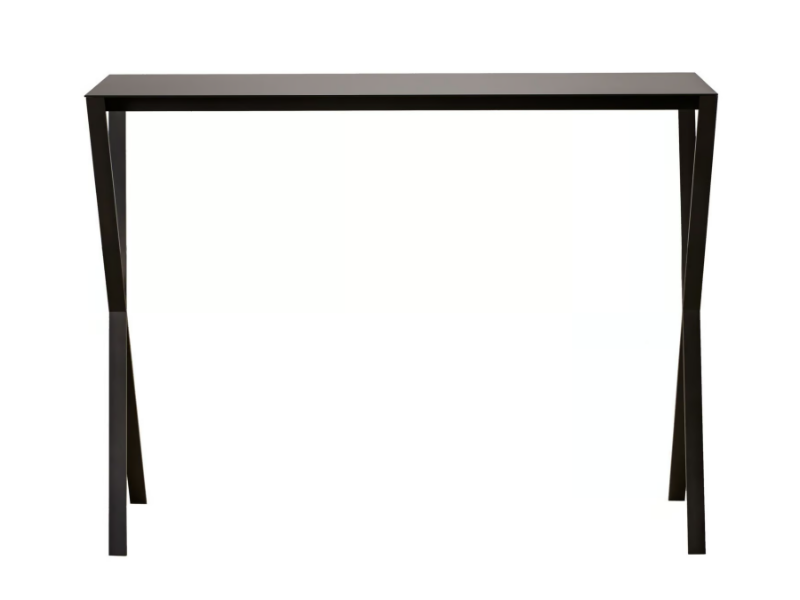 LAX - Rectangular steel console table by MORE