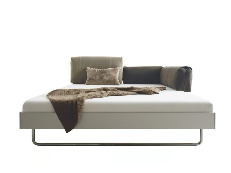 NOVA - Convertible aluminium bed by MORE