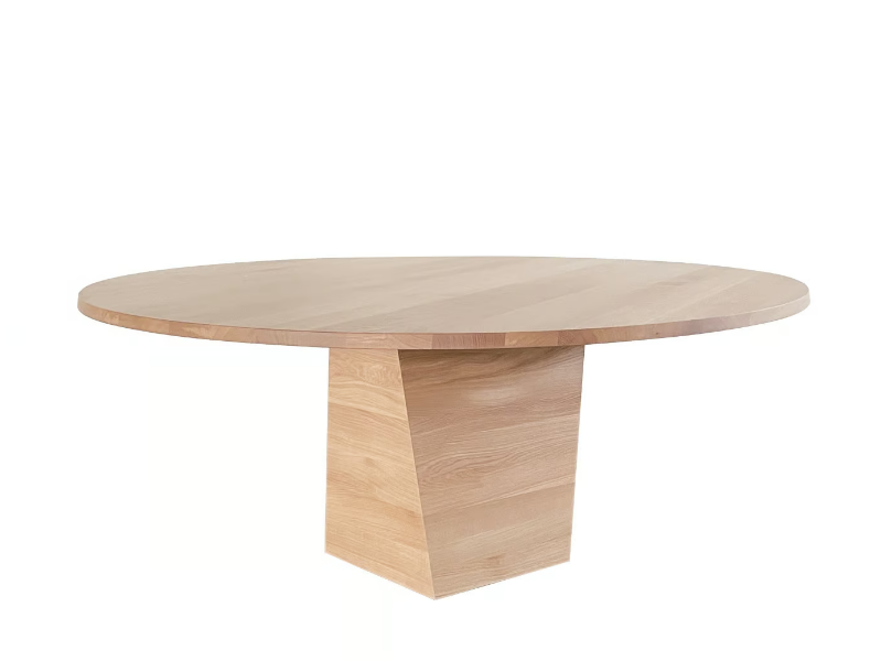 VARAN - Round wooden table by MORE