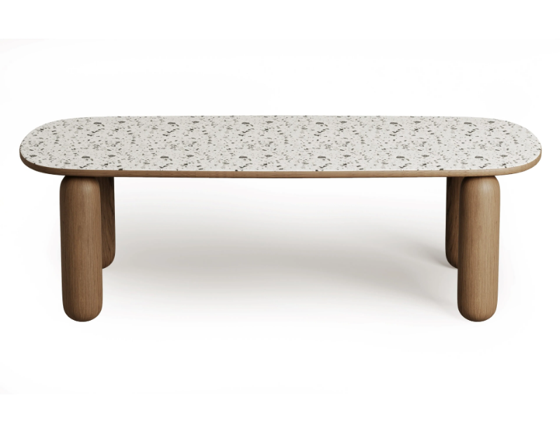 DOLMEN - Wooden dining table by Morelato