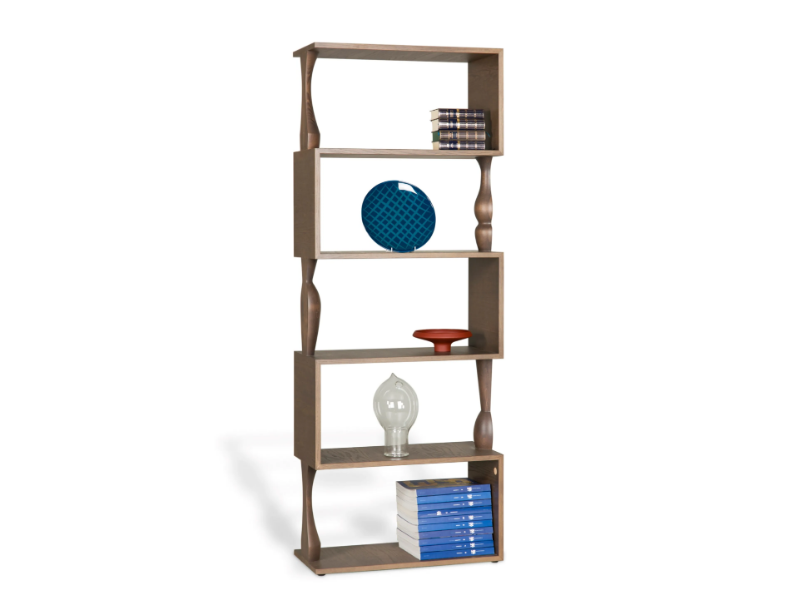 PERBACCO - Open ash bookcase by Morelato