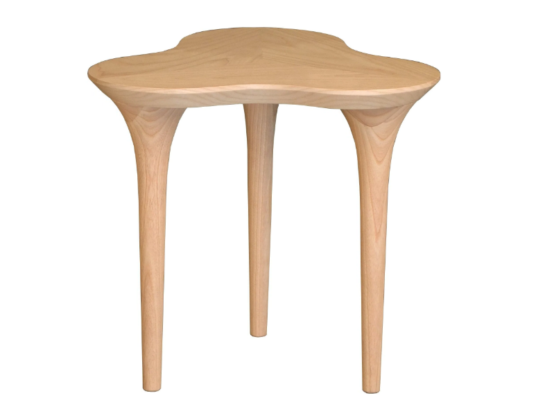 TRIFOGLIO - Solid wood stool / coffee table by Morelato