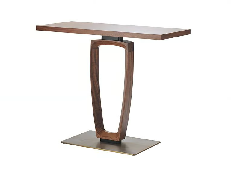GOODWOOD - Wooden console table by Morgan