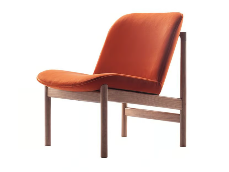 RAKINO - Fabric easy chair by Morgan