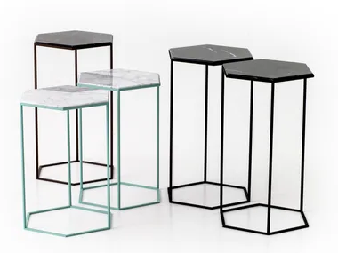HEXXED - Hexagonal coffee table by Moroso