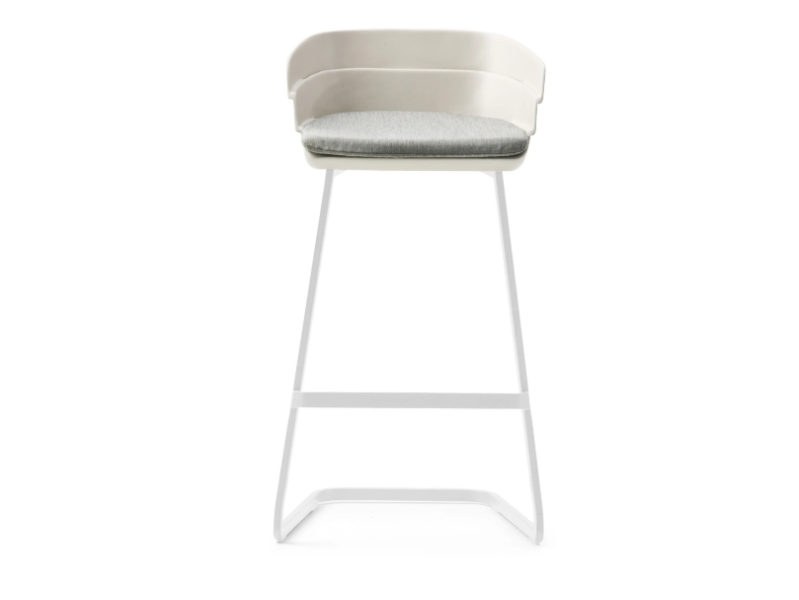 RIFT - Cantilever high polypropylene stool by Moroso