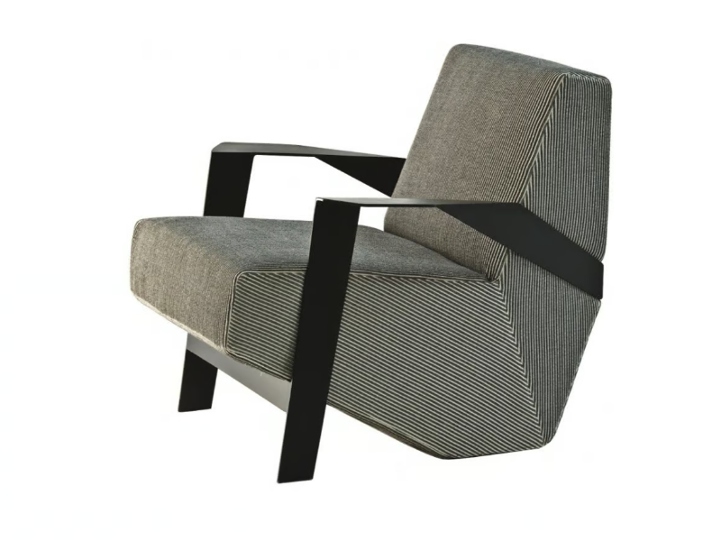 SILVER LAKE - Armchair with armrests by Moroso