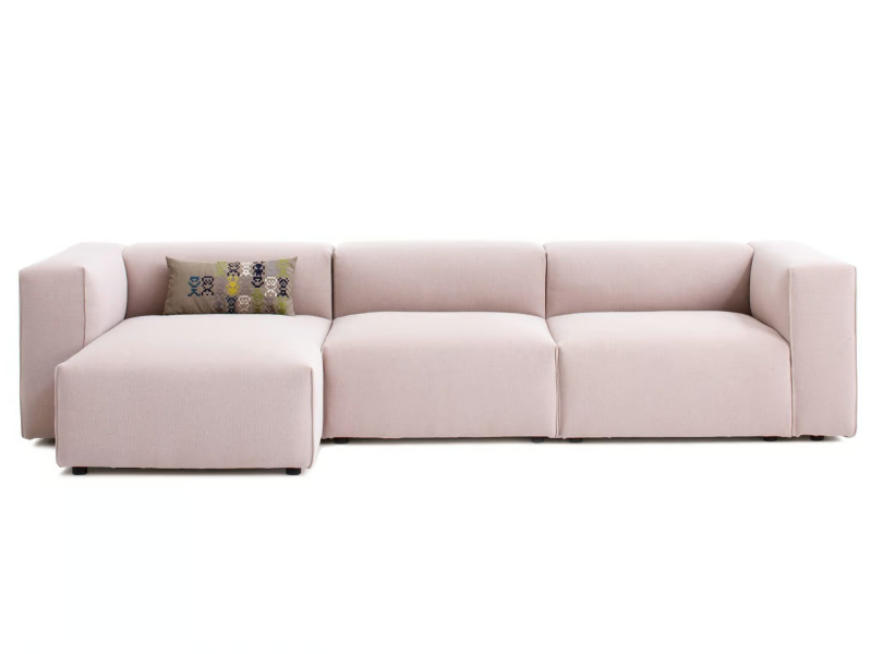 SPRING - Sectional fabric sofa with removable cover by Moroso