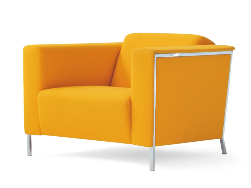 STEEL - Armchair with armrests by Moroso