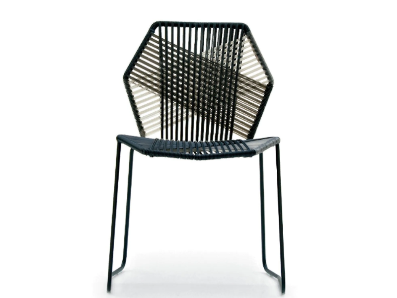 TROPICALIA - Polymer cord woven chair by Moroso