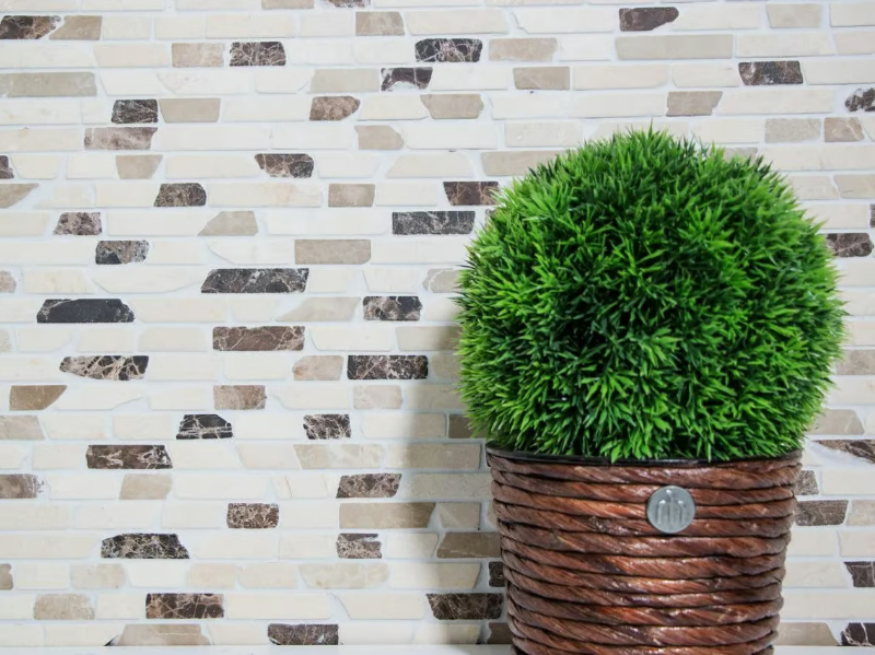 MARMO - 5703323 - Multicolor marble wall tiles by Mosaix
