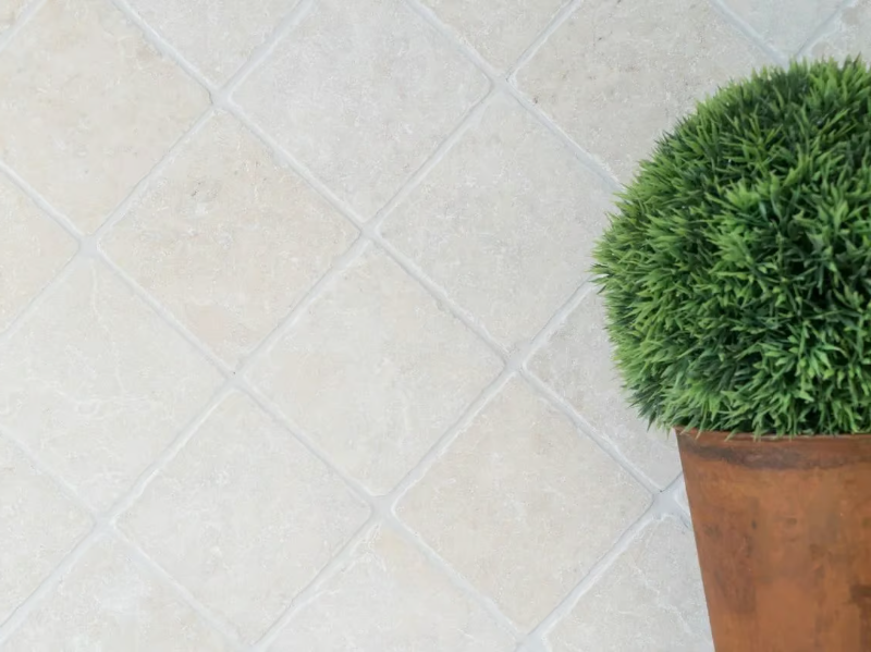MARMO ANTICATO - 525678157 - Botticino marble wall/floor tiles by Mosaix