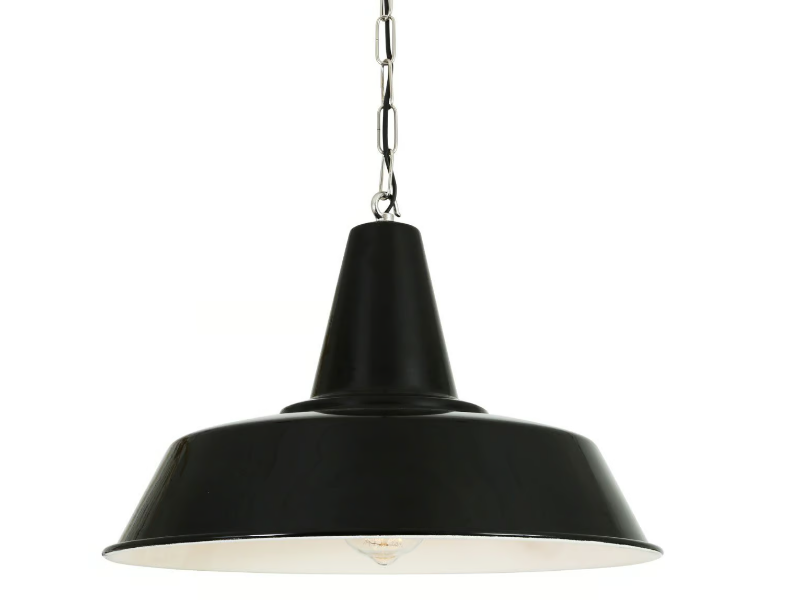 NASSAU INDUSTRIAL FACTORY PENDANT - Handmade brass pendant lamp by mullan lighting