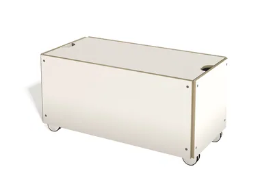 BETTKASTEN - Wooden storage chest with castors by Müller Small Living