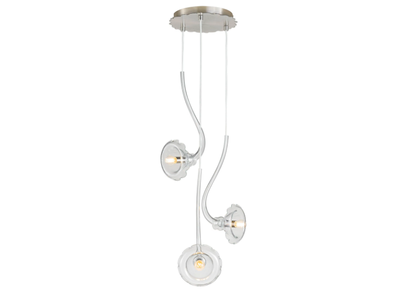 IKEBANA 3 - Blown glass pendant lamp by MULTIFORME