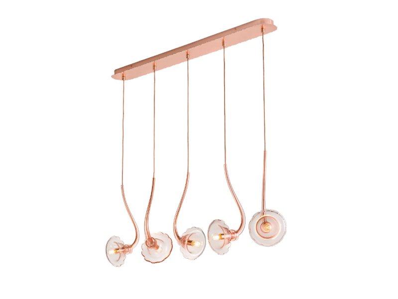 IKEBANA 5 - Blown glass pendant lamp by MULTIFORME