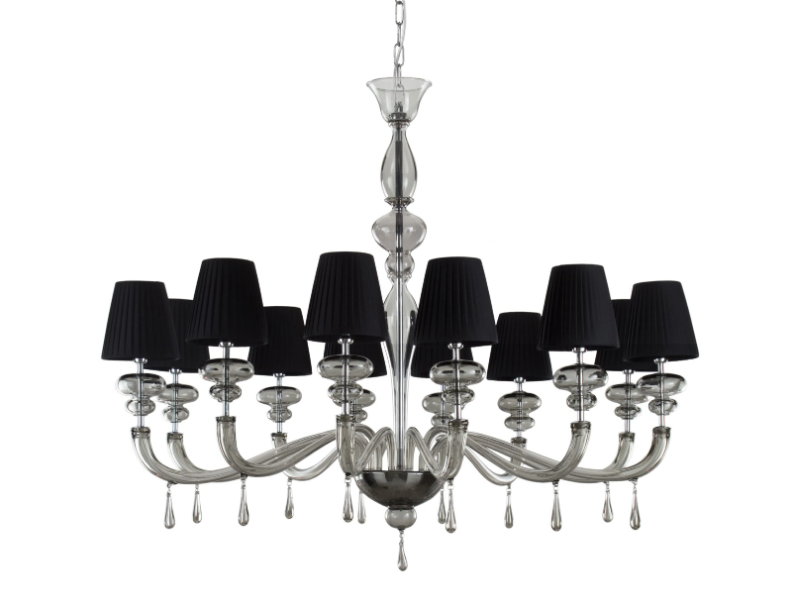 PALLADIUM - Murano glass chandelier by MULTIFORME