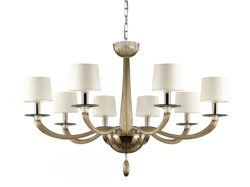 SERENADE - Murano glass chandelier by MULTIFORME